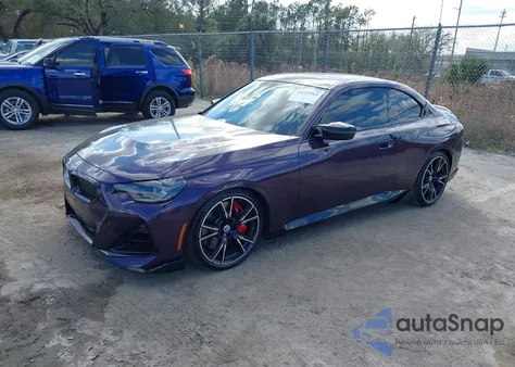 2023 BMW M240 I z USA, uszkodzony, nr VIN 3MW43CM0XP8C98462